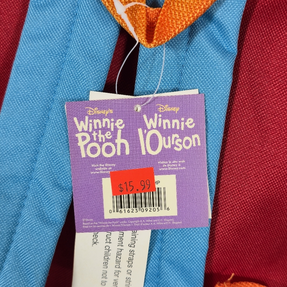 Vintage Y2K Disney Winnie The Pooh Backpack New NWT - Picture 6 of 6